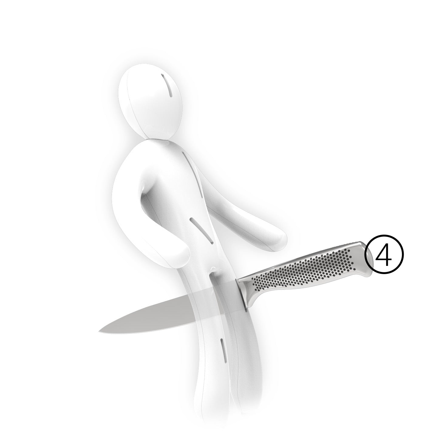 Voodoo/TheEx | Spare Knives for "Anniversary Edition" Knife Set