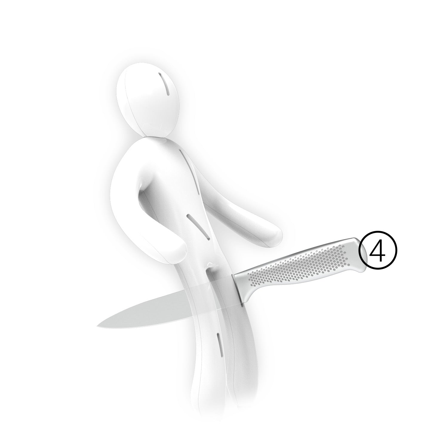 Voodoo/TheEx | Spare Knives for "Classic Edition" Knife Set