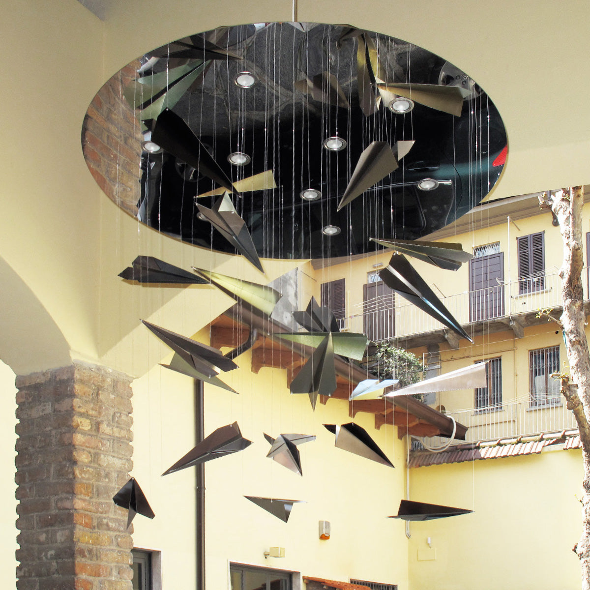 Airplane Shambles - Chandelier